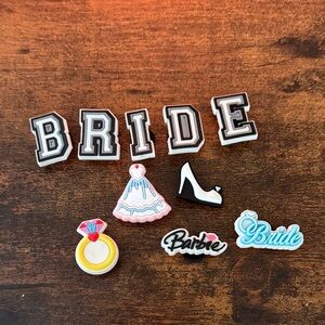 BRIDE & Wedding jibbitz Set